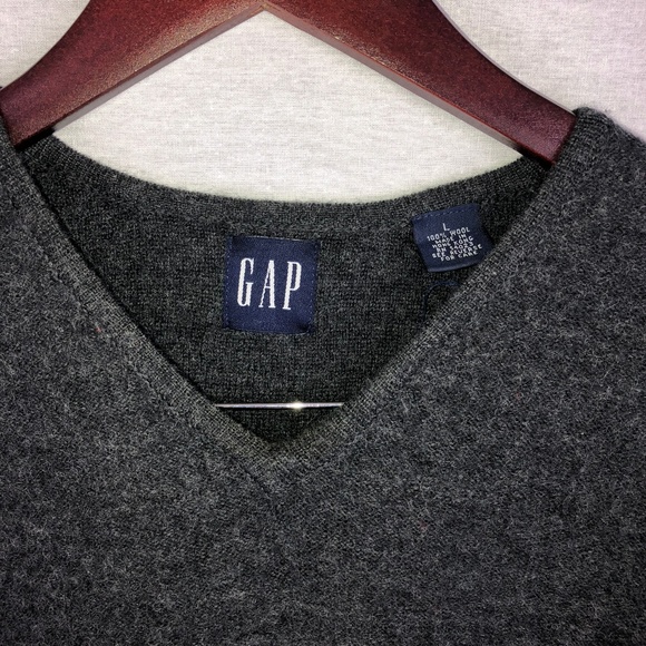 GAP gray wool sweater - Picture 5 of 6